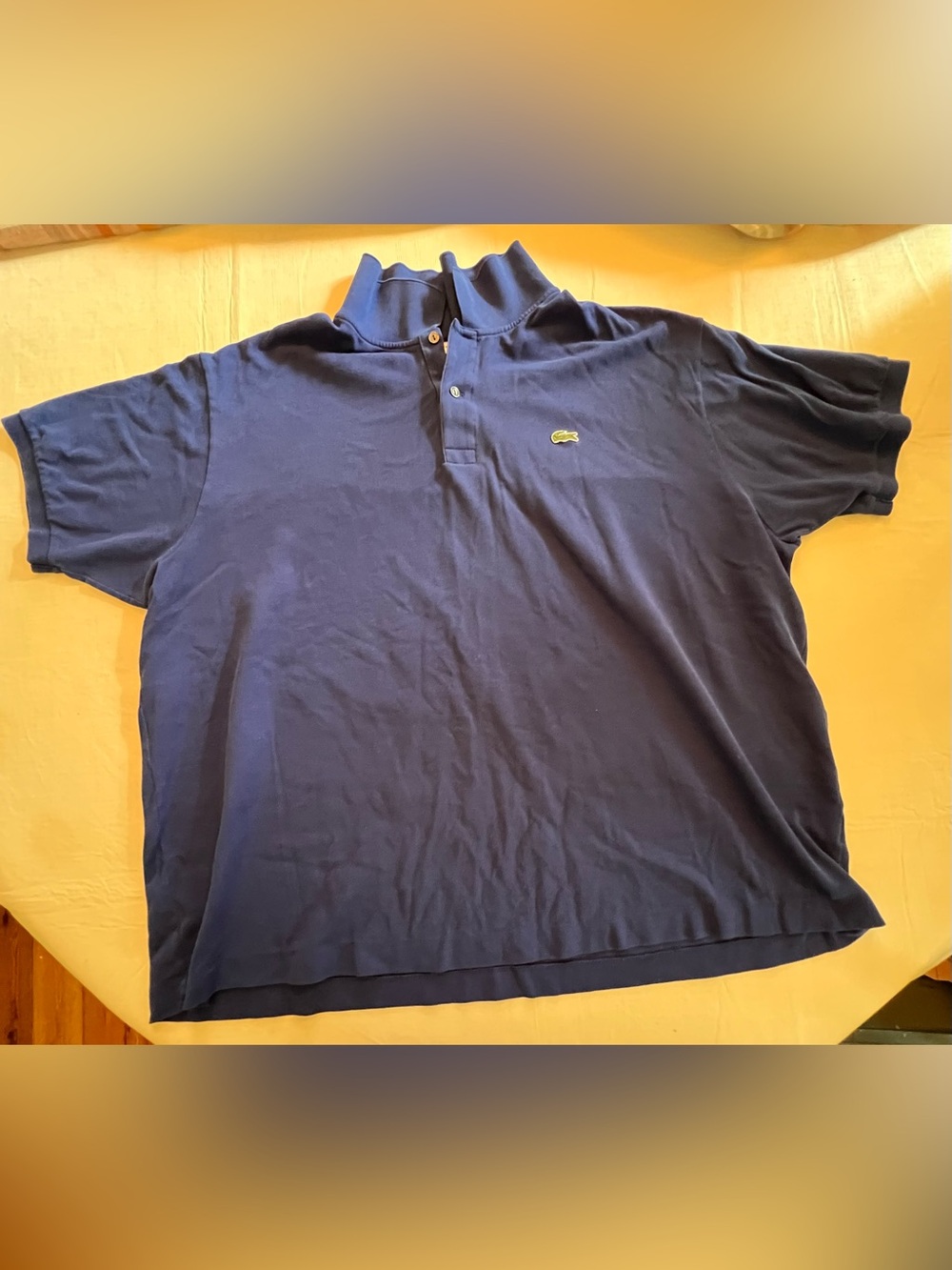 Lacoste Men’s Blue Cotton Polo Short sleeve Shirt 3XLB